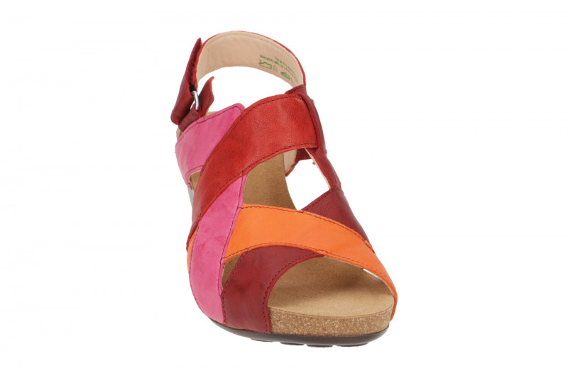 Think Traudi Sandale rot orange pink
