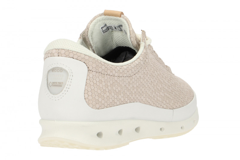 Ecco Cool Schuhe grau weiß Damen Sneakers