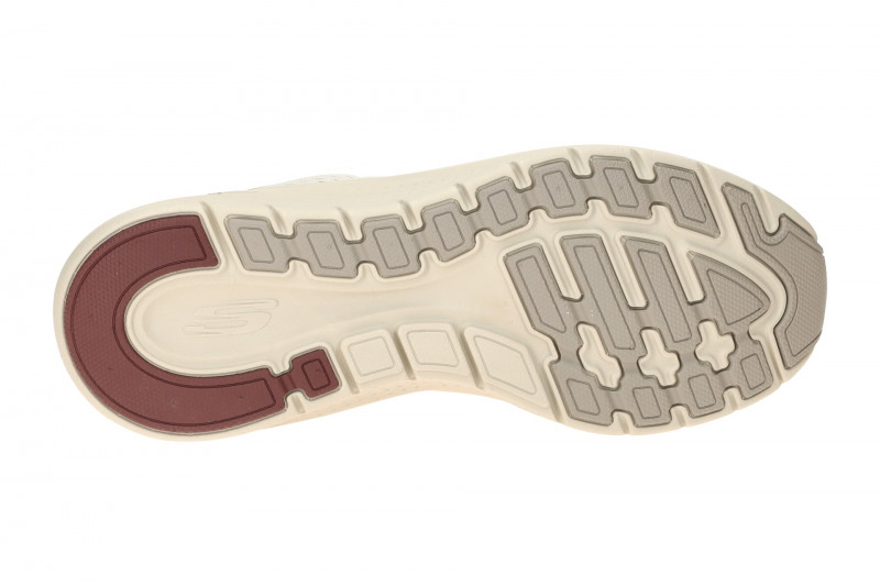 Skechers Arch Fit Herren Sneakers Schuhe beige offwhite 232700