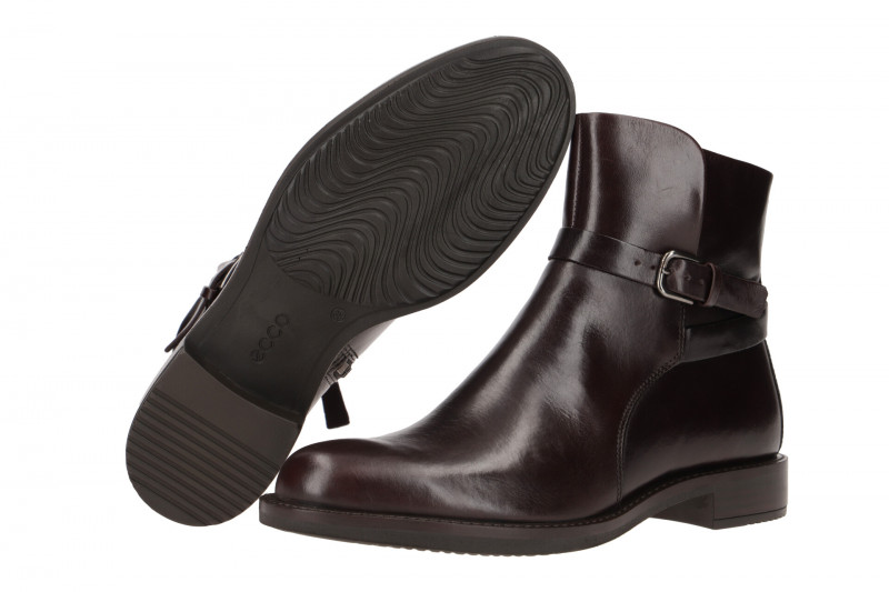 Ecco Sartorelle Stiefelette dunkelbraun Damen 249333