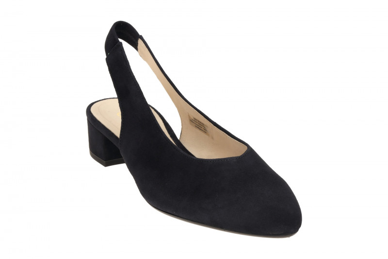 Gabor Sling Pumps dunkelblau Velour 81.520.16