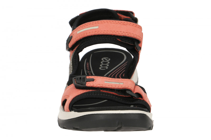 Ecco Offroad Damen Sandale orange grau