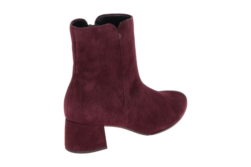 Gabor Stiefelette Ankle Boot rot berry Samt 8036.01.005