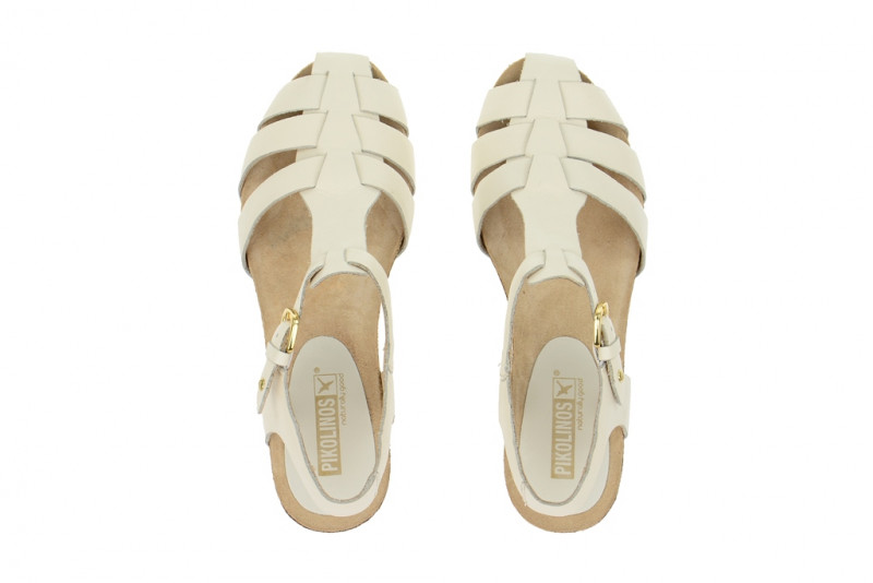 Pikolinos Rennes Sandale weiß nata 931-7475