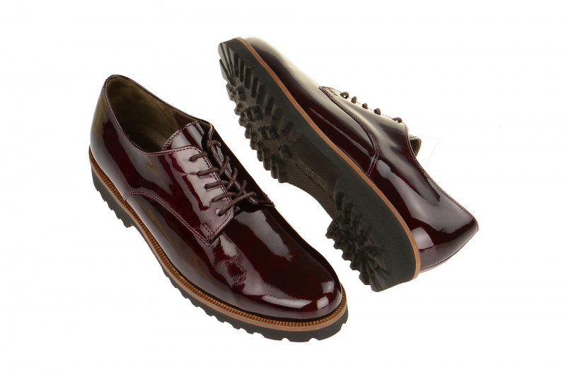 Gabor Schuhe dunkel-rot Lack 51.412.95