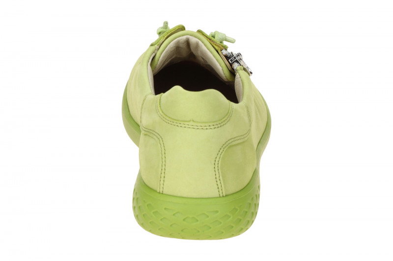 Waldläufer Cloe Schuhe lime grün H-Weite Gummizug 947006