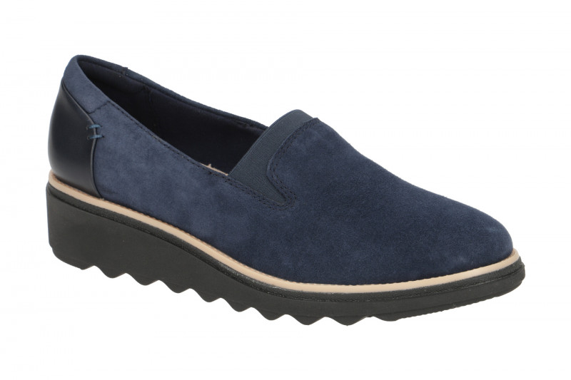 Clarks Sharon Dolly Slipper Schuhe blau