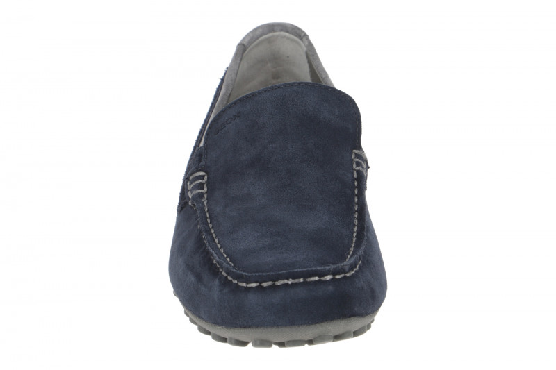 Geox Snake Mokassin Schuhe blau navy U0207B