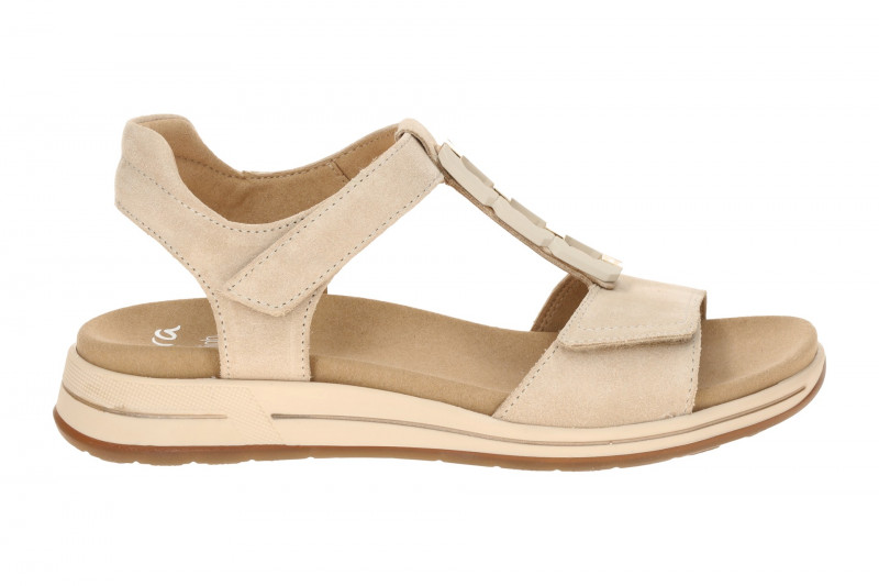 ara Osaka T-Steg Sandale beige H-Weite 12-34810