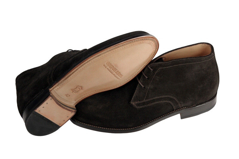 Gordon & Bros. 2445 Wiener dunkelbraun Velour