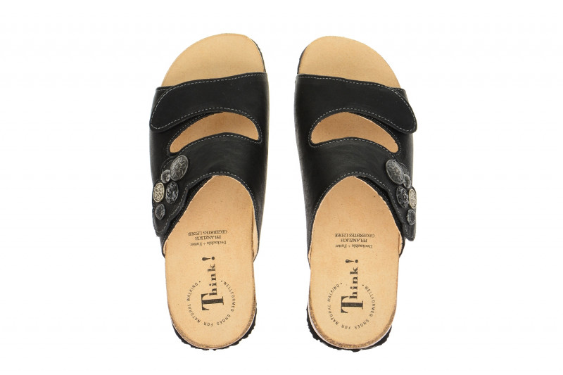 Think Mizzi Pantolette schwarz 3-83796-09