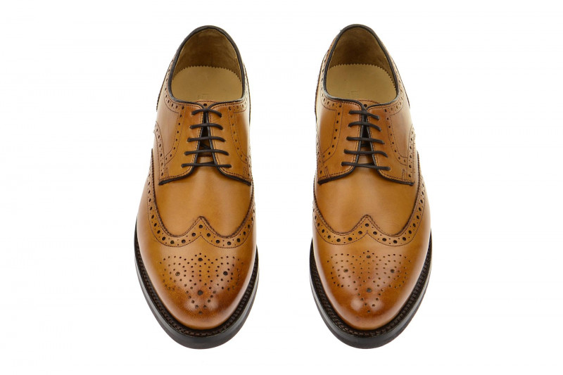 Gordon & Bros Levet Schuhe braun tan Gummisohle 2318-G