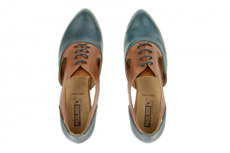 Pikolinos Elba Schuhe grün braun W4B-4510 petrol
