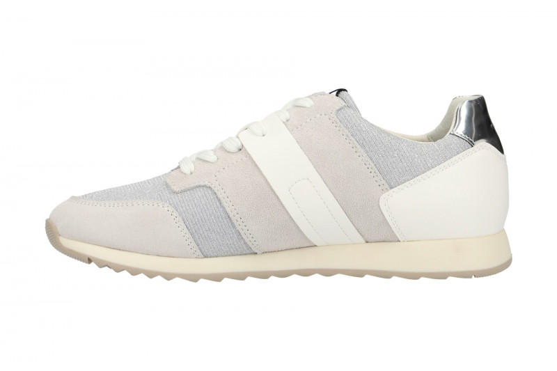 Geox Deynna Schuhe weiß glitter D746FD