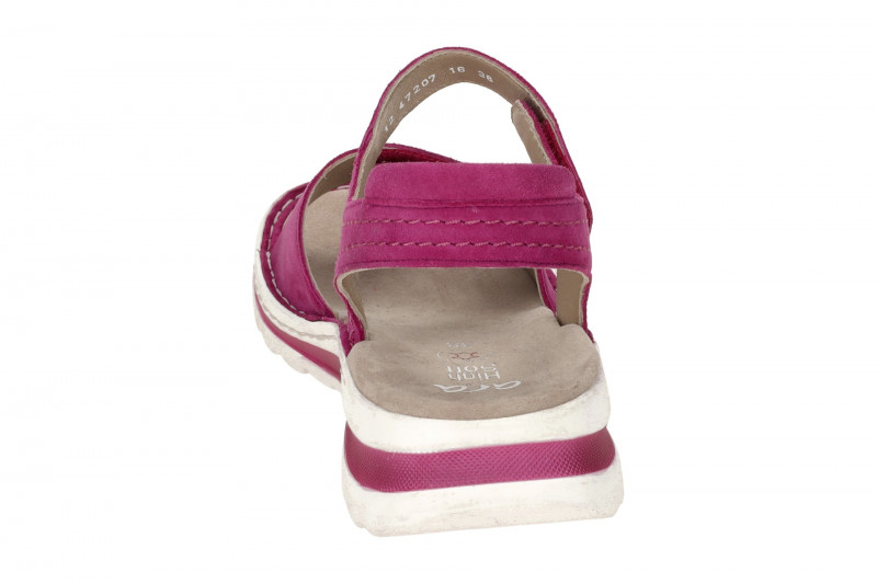 ara Tampa Sandale pink Samt Velour 12-47207