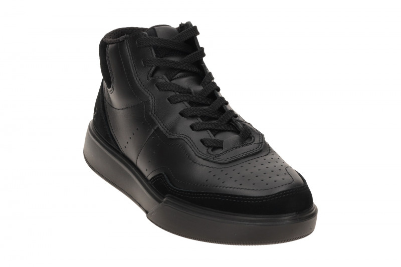 ecco Street Court Mid Sneaker schwarz Damen Schuhe 272823