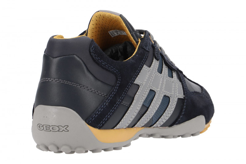 Geox Snake Schuhe blau gelb U4207K