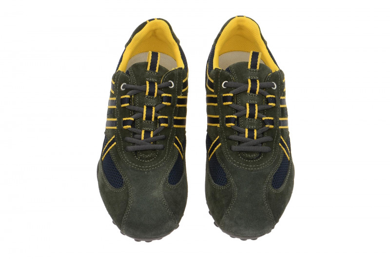 Geox Respira Snake S Sneaker in dunkelgrau Herrenschuhe