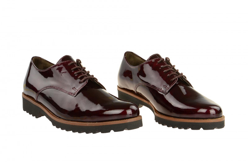 Gabor Schuhe dunkel-rot Lack 51.412.95