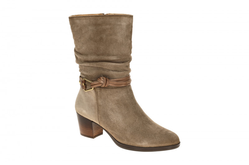 Pikolinos Zamora Stiefel grau taupe gerafft W0E-9787SEC1