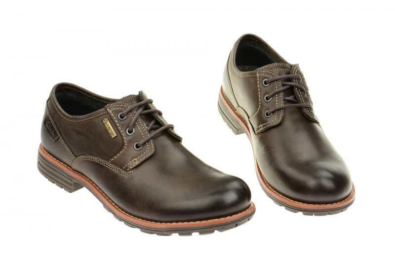 Clarks Midford Lo GTX Schuhe braun