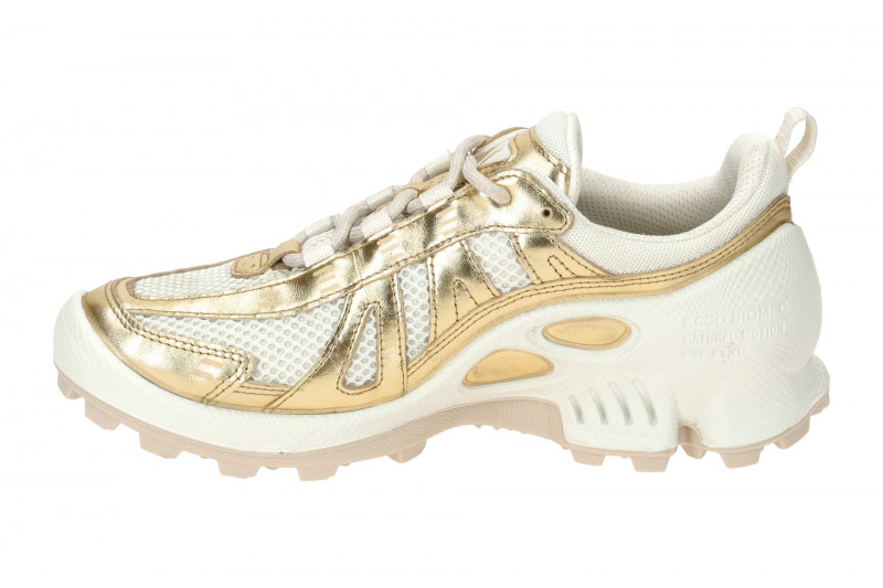 Ecco Biom C-Trail Schuhe gold weiß Damen 803223