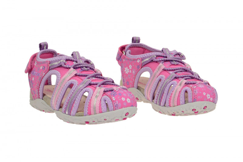 Geox Respira S.Roxanne Mädchen Sandaletten in pink lila