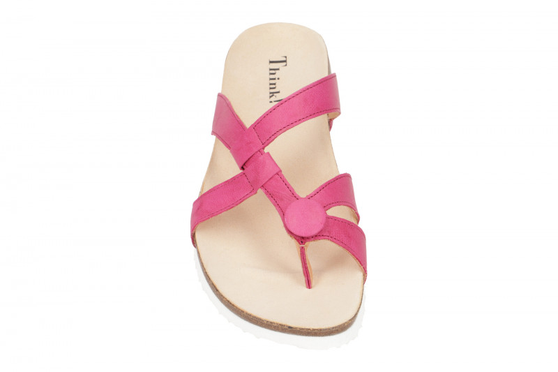 Think Julia Pantolette pink fuxia Zehentrenner