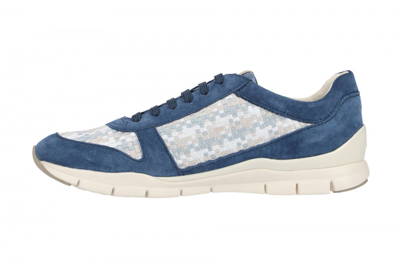 Geox Sneaker Schuhe Sukie blau karo