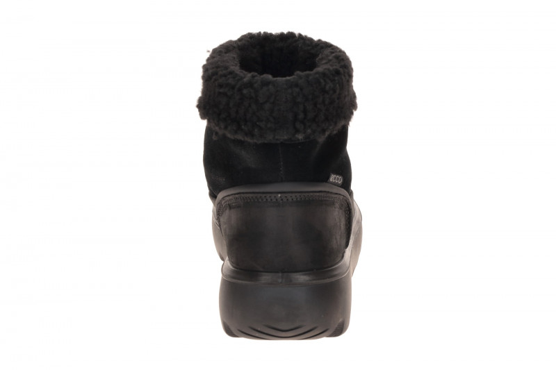 ecco Glacia Winter Schlupf Stiefelette schwarz Wasserdicht 243313