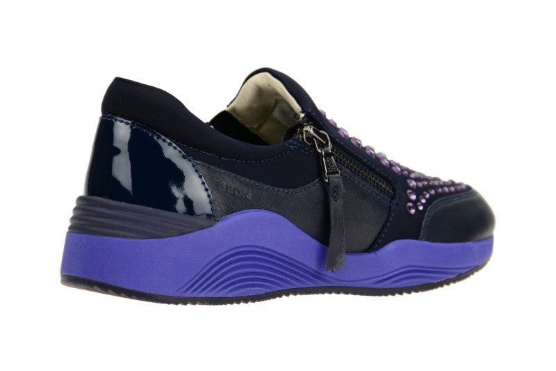 Geox Omaya Schuhe blau lila strass Gr 38