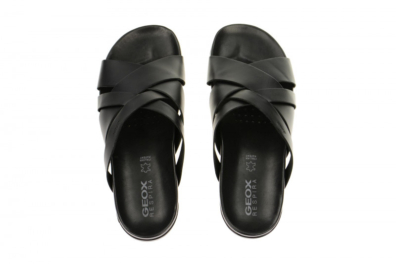 Geox Sandal Frank Pantolette schwarz - U52W2B