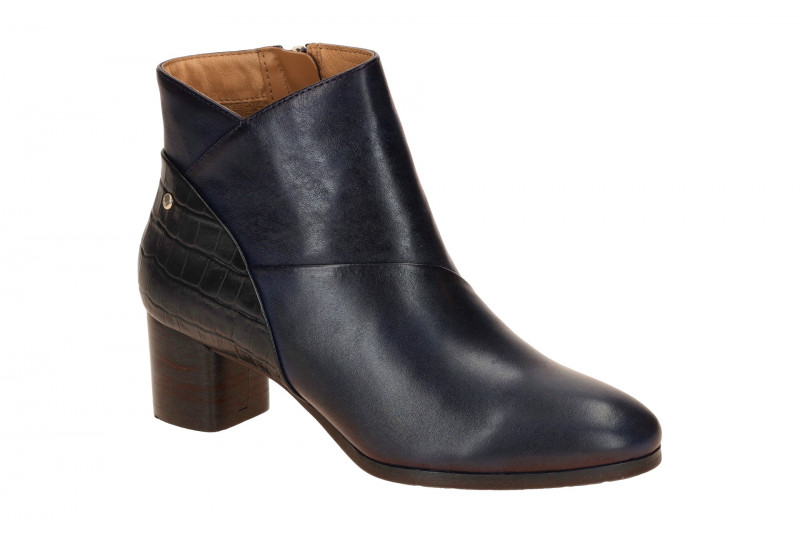 Pikolinos Calafat Stiefelette dunkelblau Kroko W1Z-8575C1