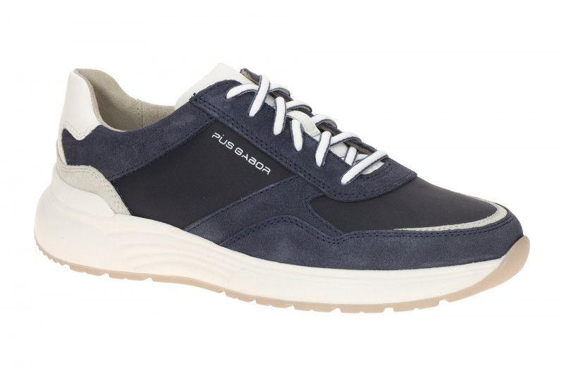 Pius Gabor Schuhe blau space Herren Sneakers 1079.11