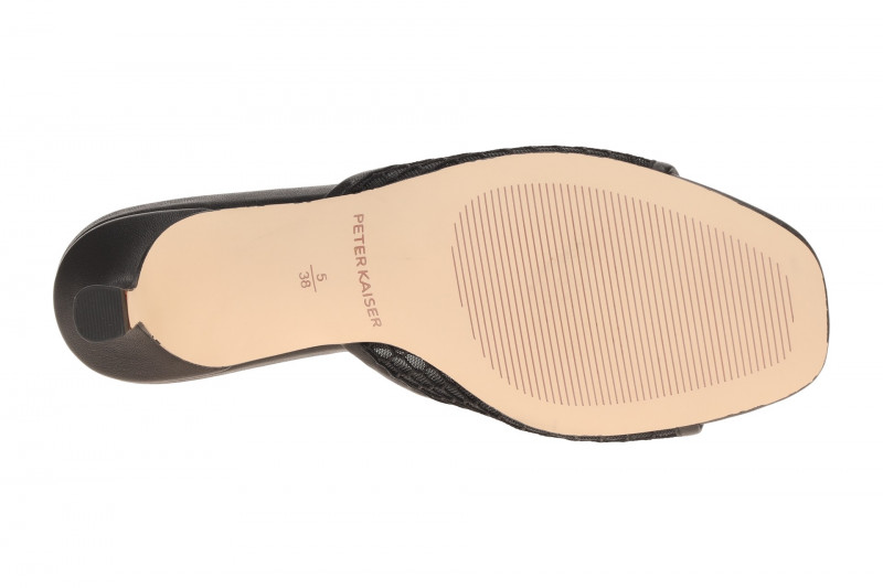 Peter Kaiser Pantolette schwarz Kitten Heel 77210