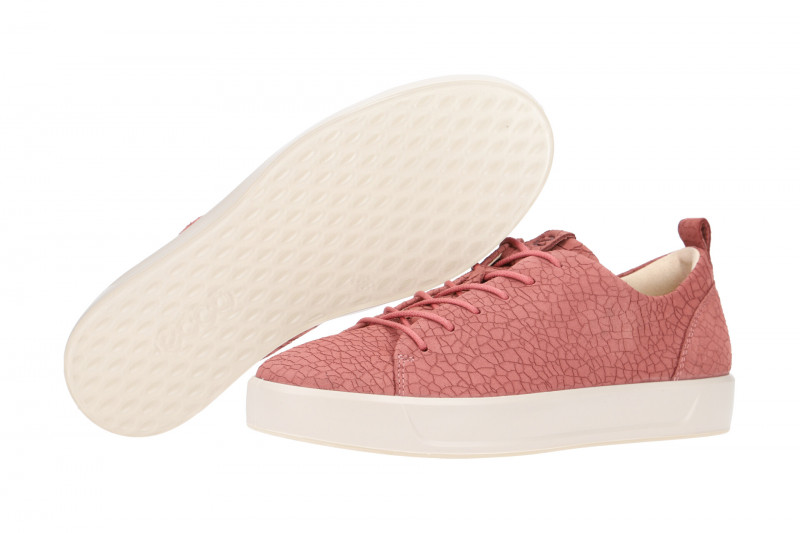 Ecco Soft 8 Schuhe rot Teconic-Nubuck
