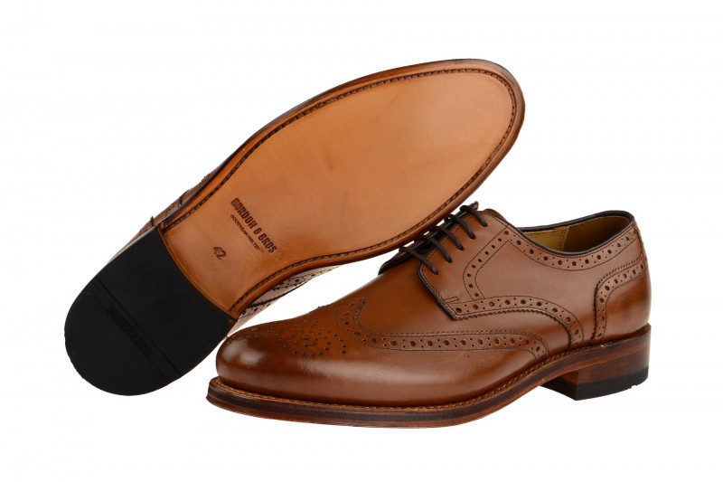 Gordon Bros Schuhe Rahmengenäht Levet braun 2318-E