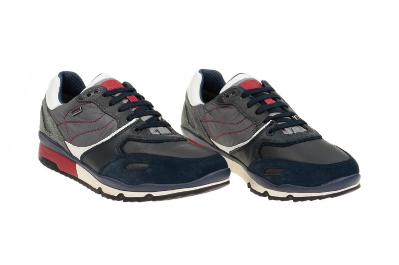 Geox Sandro Schuhe blau grau Wasserdicht