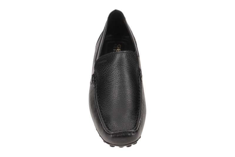 Geox Snake Mokassin Schuhe schwarz U0207B