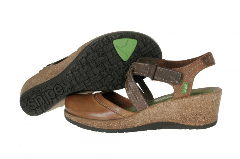 Snipe Picanya Keil Sandalette in braun