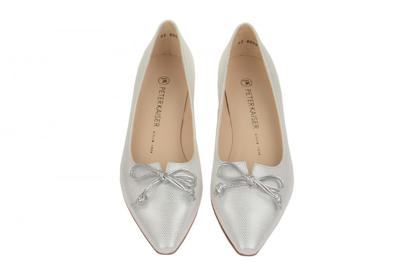 Peter Kaiser Lizzy Pumps weiß silber - 22707/569
