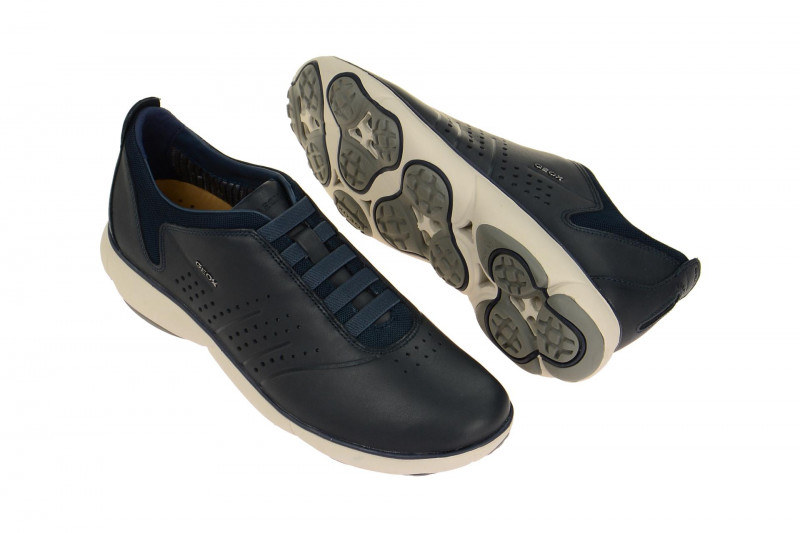 Geox Nebula Slipper dunkel-blau Nappa