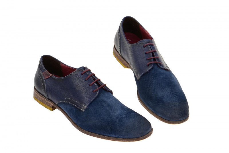 Lloyd Gardell Schuhe blau jeans Business