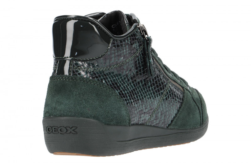 Geox Myria Schuhe grün Pyton-Print