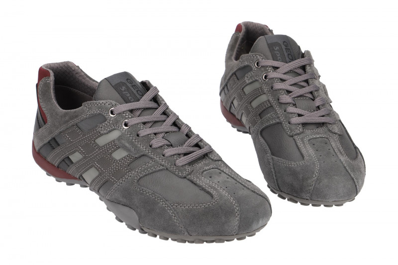 Geox Snake Schuhe grau antracite U4207K 022ME C9004