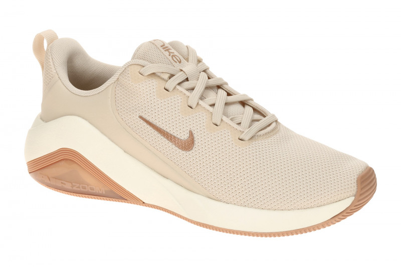 NIKE Air Zoom Bella 7 Sneaker beige rose Damen Trainer