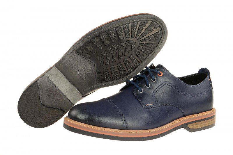 Clarks Pitney Cap Schuhe dunkel-blau