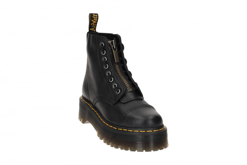 Dr. Martens Sinclair Stiefel schwarz Nappa Front-Zip 22564001