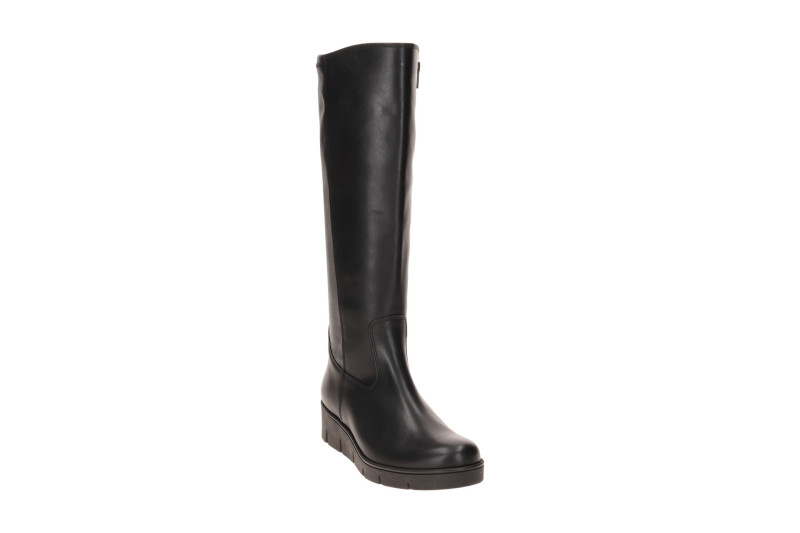 Gabor Keil Schaftstiefel schwarz Glattleder Stretch 8005.03.001