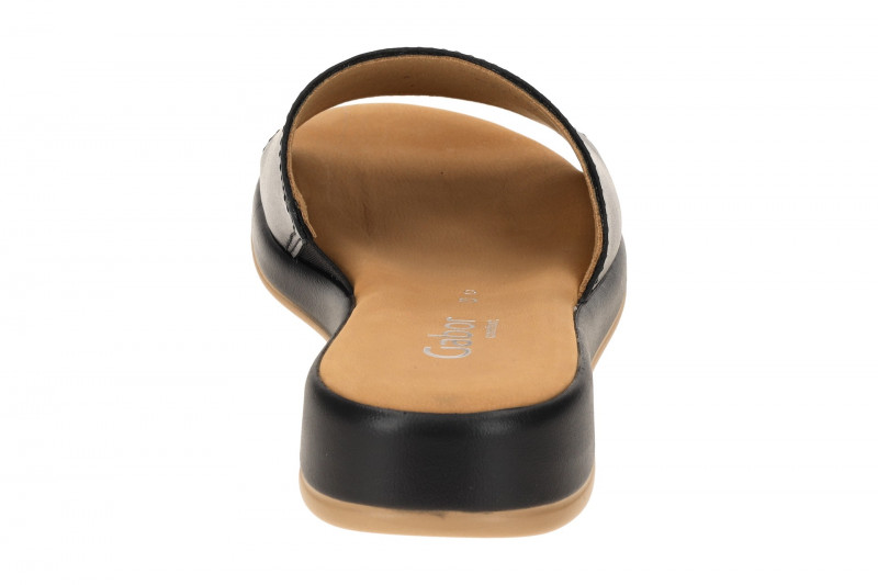 Gabor Pantolette schwarz Nappa 82.730.57